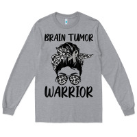 Heather Grey brain cancer tumor awareness go gray in may t shirt Long Sleeve Tee - linhVisuals