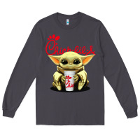 Smoke baby yoda hold Long Sleeve Tee - linhVisuals