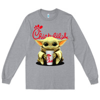 Baby Yoda Hold Long Sleeve Tee | Teevron