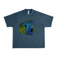 Midnight Navy halloween patch  3 Urban Heavy Tee - BundleAndBundleShop