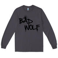 Smoke bad wolf racerback Long Sleeve Tee - linhVisuals