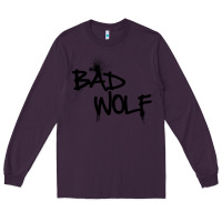 Plum bad wolf racerback Long Sleeve Tee - linhVisuals