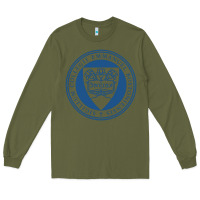 Army Green Emmanuel College Long Sleeve Tee - linhVisuals