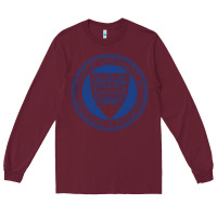 Burgundy Emmanuel College Long Sleeve Tee - linhVisuals