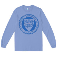 Colony Blue Emmanuel College Long Sleeve Tee - linhVisuals