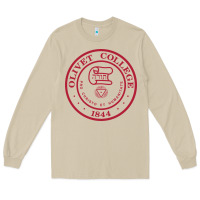 Mushroom olivet college vectorized Long Sleeve Tee - linhVisuals