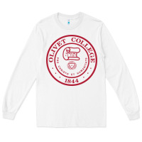 White olivet college vectorized Long Sleeve Tee - linhVisuals