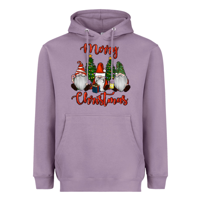 Merry Christmas Gnomes Heavyweight Hoodie by RanaPortraitStore | Teevron