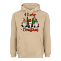 Mushroom Merry Christmas Gnomes Heavyweight Hoodie - RanaPortraitStore