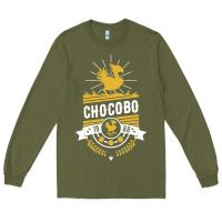 Army Green chocobo Long Sleeve Tee - linhVisuals