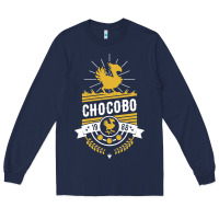 Navy chocobo Long Sleeve Tee - linhVisuals