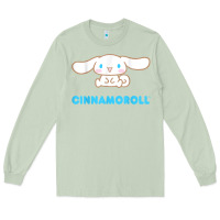 Matcha cinnamoroll character front and back t shirt Long Sleeve Tee - linhVisuals