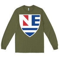 New England College Shield Vectorized Long Sleeve Tee | Teevron