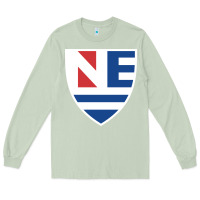 Matcha new england college shield vectorized Long Sleeve Tee - linhVisuals