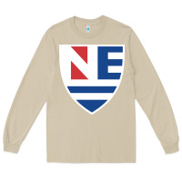 Mushroom new england college shield vectorized Long Sleeve Tee - linhVisuals