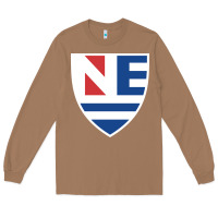 Toasted Coconut new england college shield vectorized Long Sleeve Tee - linhVisuals