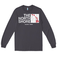 Smoke hawaii islands north shore haleiwa vintage style t shirt Long Sleeve Tee - linhVisuals