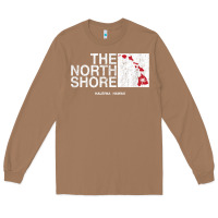 Toasted Coconut hawaii islands north shore haleiwa vintage style t shirt Long Sleeve Tee - linhVisuals