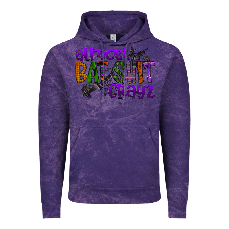Almost Bat Shit Crayz Vintage Hoodie by SublimationCraftShop | Teevron