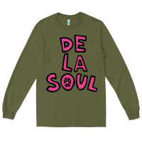 Army Green de la soul merchandise Long Sleeve Tee - linhVisuals