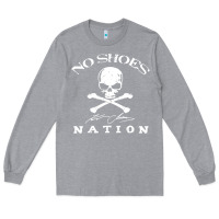Heather Grey kenny chesney shoes nation tour 2022 Long Sleeve Tee - linhVisuals