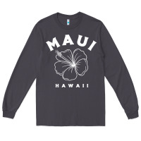Smoke hawaii flower for women hibiscus maui hawaii t shirt Long Sleeve Tee - linhVisuals