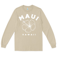 Mushroom hawaii flower for women hibiscus maui hawaii t shirt Long Sleeve Tee - linhVisuals