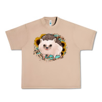 Burro hedgehog with sunflowers and leopard Urban Heavy Tee - Jasminsmagicworld