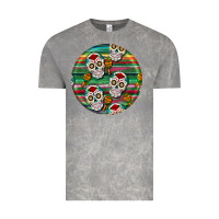 Cloud Rock hispanic heritage month round earrings 4 Vintage Tee - BundleAndBundleShop