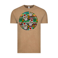 Vintage Coffee hispanic heritage month round earrings 4 Vintage Tee - BundleAndBundleShop