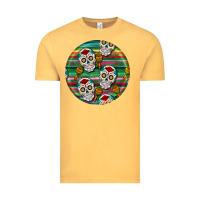 Vintage Mustard hispanic heritage month round earrings 4 Vintage Tee - BundleAndBundleShop