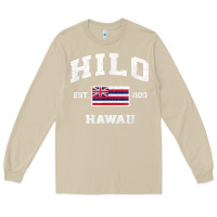 Mushroom hilo hawaii hi vintage state athletic style t shirt Long Sleeve Tee - linhVisuals