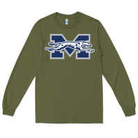 Army Green moravian merch, greyhounds Long Sleeve Tee - linhVisuals