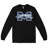 Black moravian merch, greyhounds Long Sleeve Tee - linhVisuals