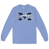 Colony Blue moravian merch, greyhounds Long Sleeve Tee - linhVisuals