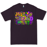 Plum Just bead it Premium Tee - FaDigitalArtStudio