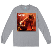 Heather Grey kylie minoque golden tour 2022 Long Sleeve Tee - linhVisuals