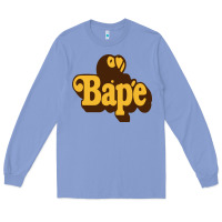 Colony Blue baby bape Long Sleeve Tee - linhVisuals