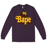 Plum baby bape Long Sleeve Tee - linhVisuals