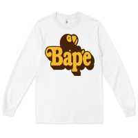 White baby bape Long Sleeve Tee - linhVisuals
