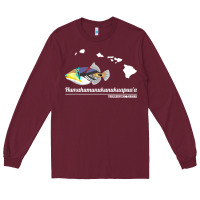 Humuhumunukunukuapua'a Hawaii State Fish T Shirt Long Sleeve Tee | Teevron