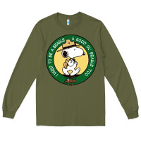 Army Green beagle scout patrol wood badge Long Sleeve Tee - linhVisuals