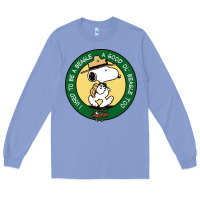 Colony Blue beagle scout patrol wood badge Long Sleeve Tee - linhVisuals