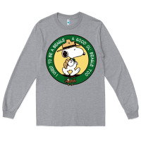 Heather Grey beagle scout patrol wood badge Long Sleeve Tee - linhVisuals