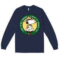 Navy beagle scout patrol wood badge Long Sleeve Tee - linhVisuals