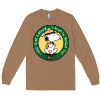 Toasted Coconut beagle scout patrol wood badge Long Sleeve Tee - linhVisuals