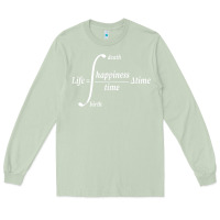 Matcha math teacher integral of life happiness time geeky math Long Sleeve Tee - linhVisuals