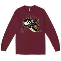 Burgundy Dirty honey Long Sleeve Tee - linhVisuals