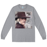 Heather Grey charlie rich   behind closed doors Long Sleeve Tee - linhVisuals