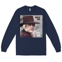 Navy charlie rich   behind closed doors Long Sleeve Tee - linhVisuals